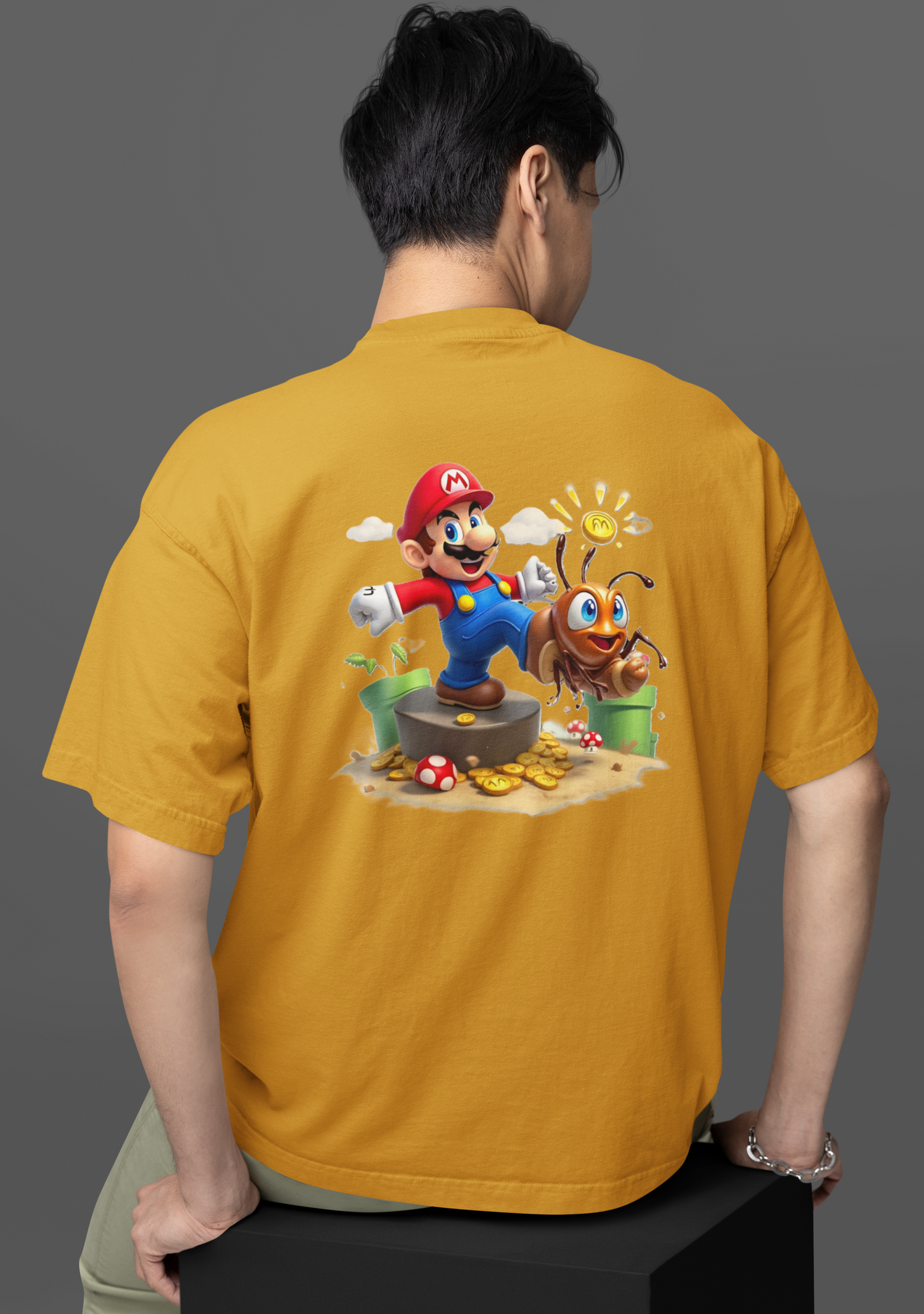 Mario - Men Oversized T-shirt