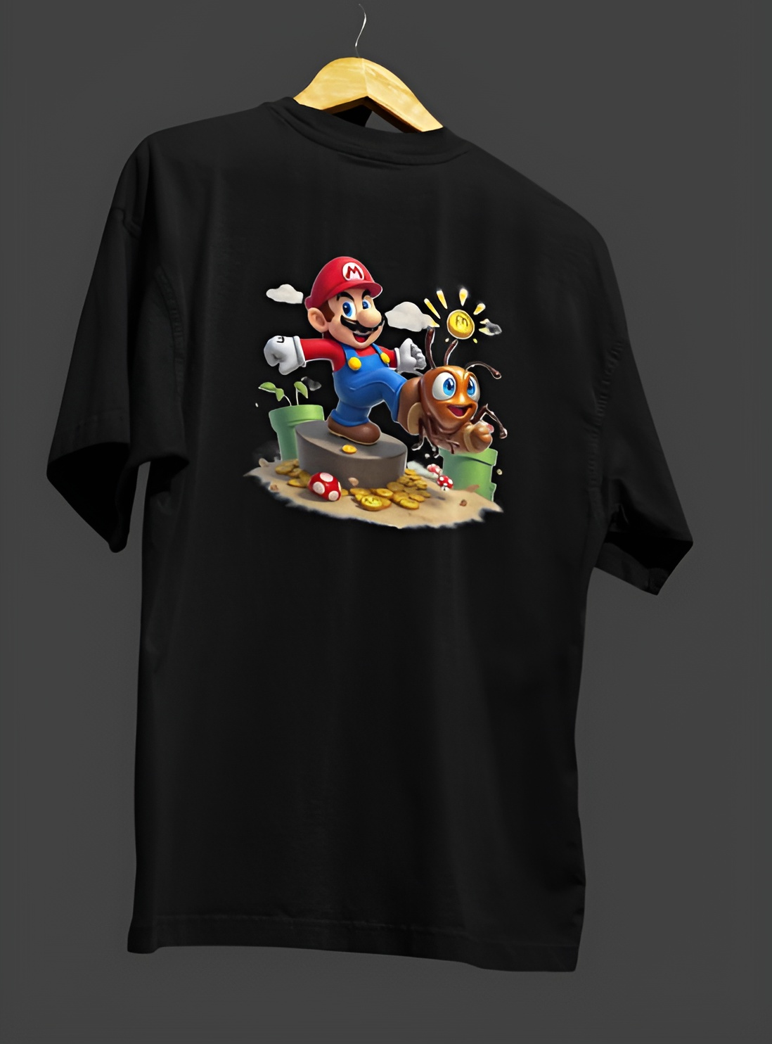 Mario - Men Oversized T-shirt