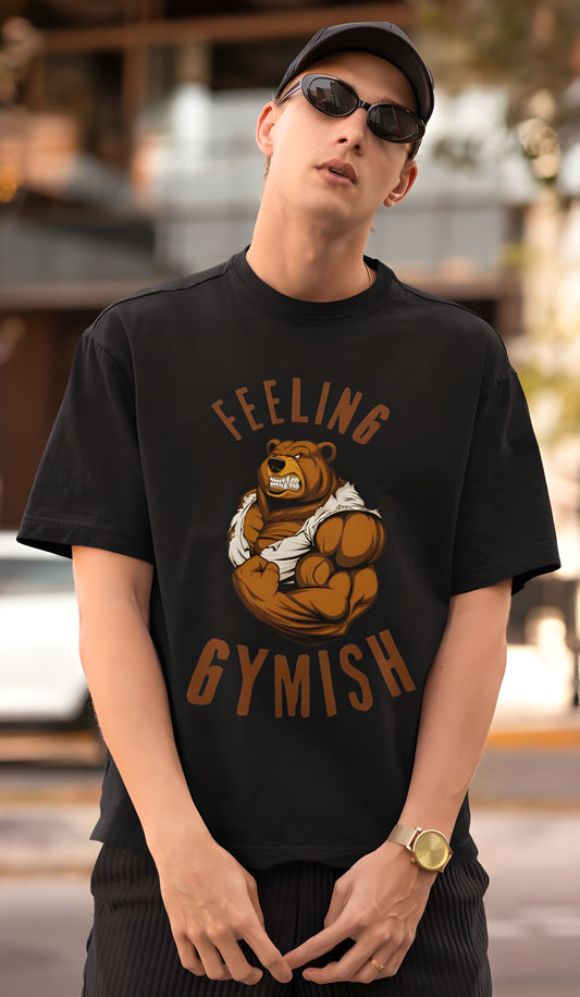Feeling Gymish - Men Oversized T-shirt