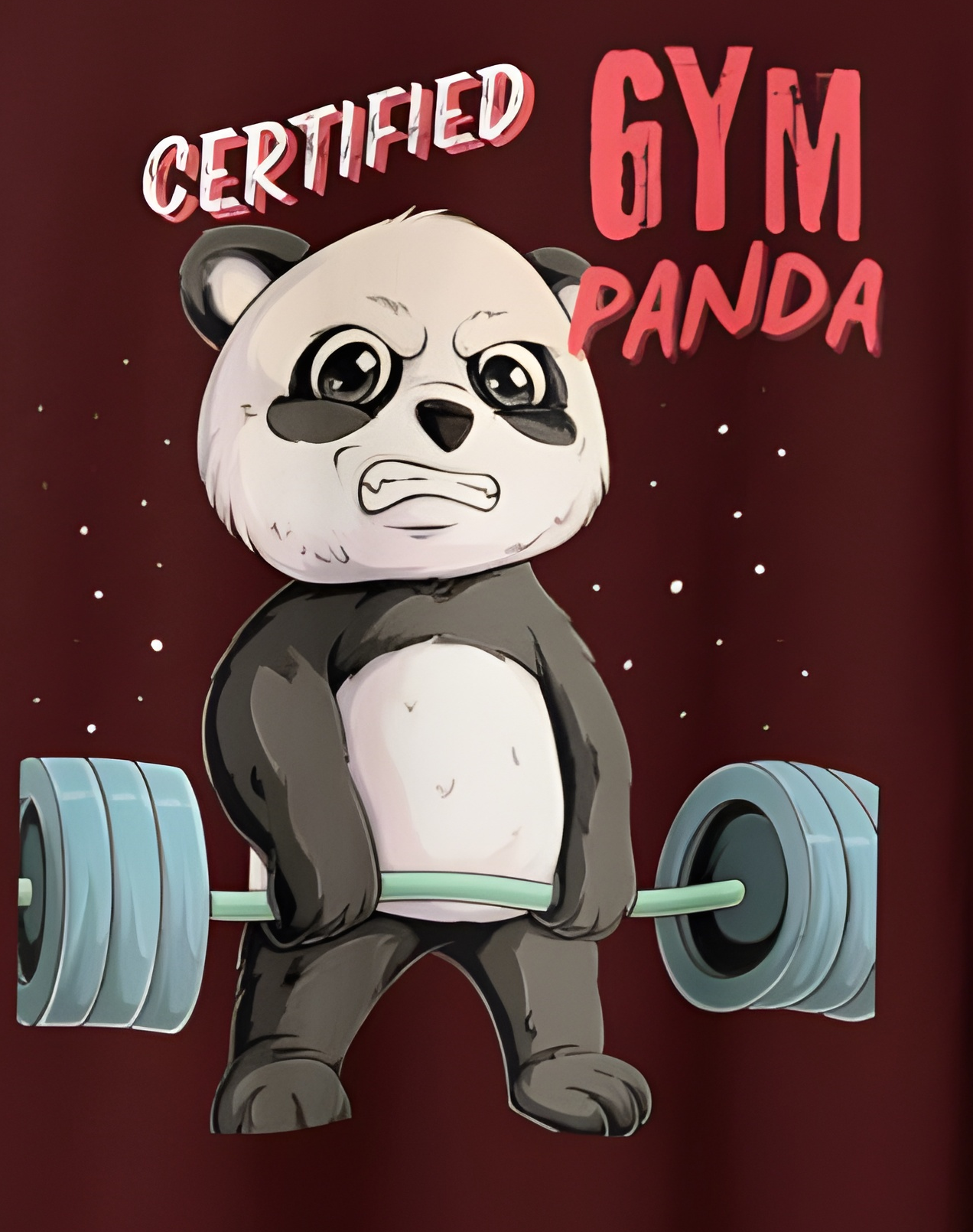 Certified Panda - Men Oversized T-shirt