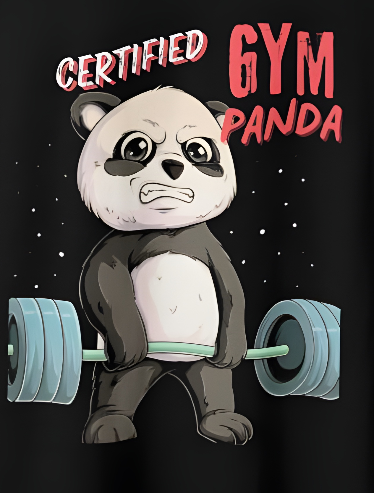Certified Panda - Men Oversized T-shirt