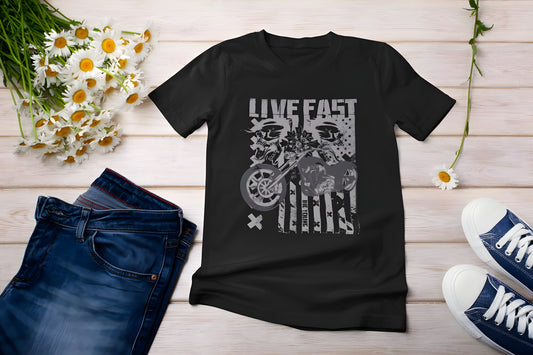 Bike design - Boyfriend T-shirt