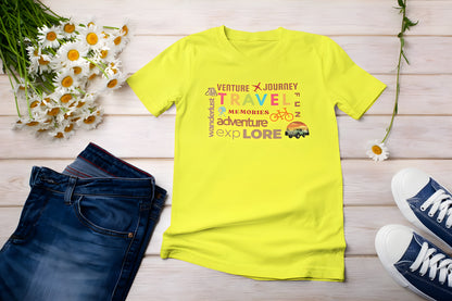 Travel Collage - Boyfriend T-shirt