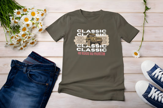 No Roads No Problem - Boyfriend T-shirt