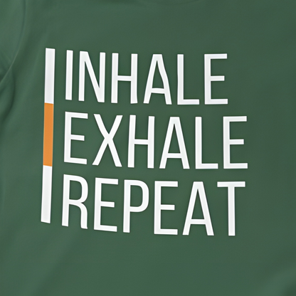 Inhale Exhale Repeat - Boyfriend T-shirt