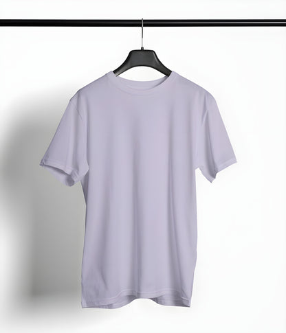 Boyfriend T-shirt Solid Lavender