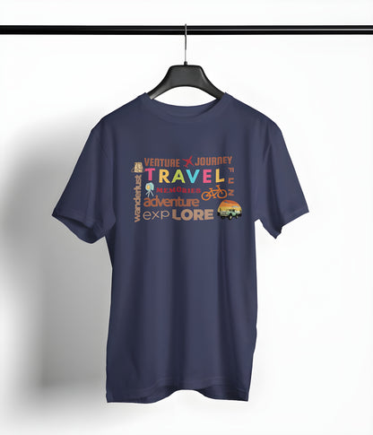 Travel Collage - Boyfriend T-shirt
