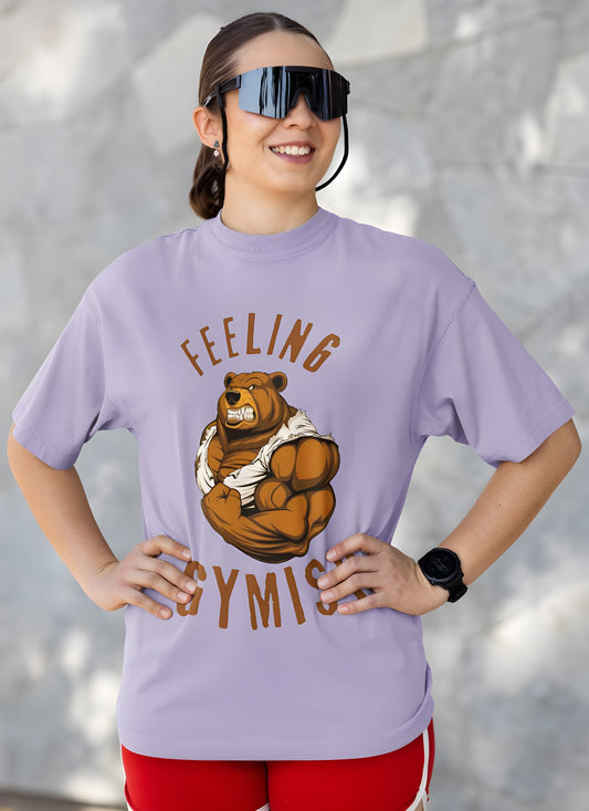 Feeling Gymish - Women Oversized T-shirt