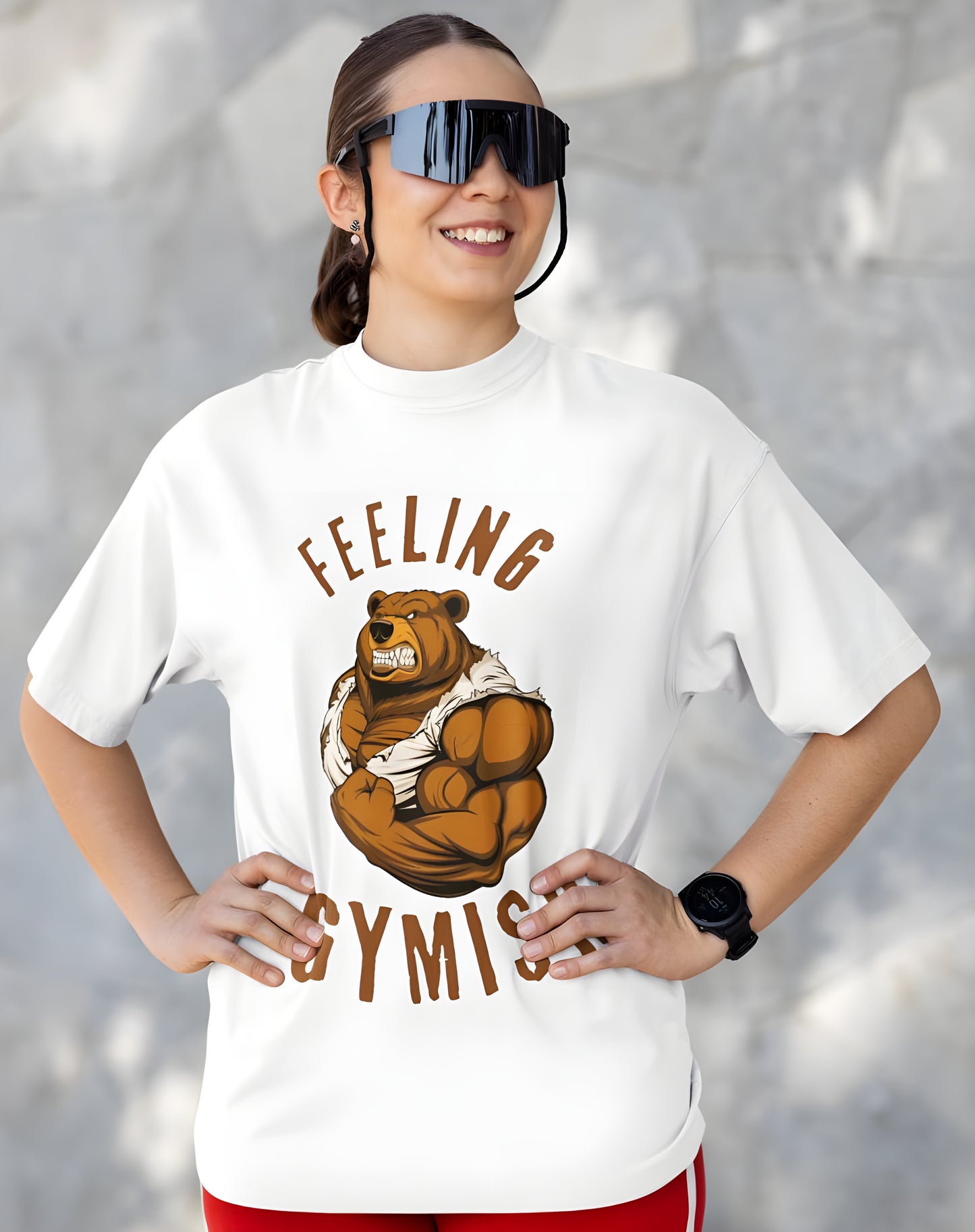 Feeling Gymish - Women Oversized T-shirt